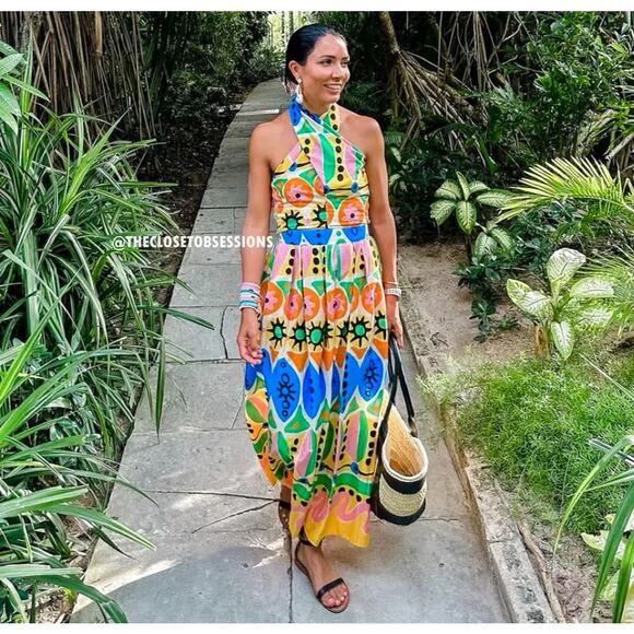 RARE!!! ZARA BLOGGER FAVE!!! Co-Ord Set Crop Top and A-Line Midi Skirt NWT - Picture 10 of 16